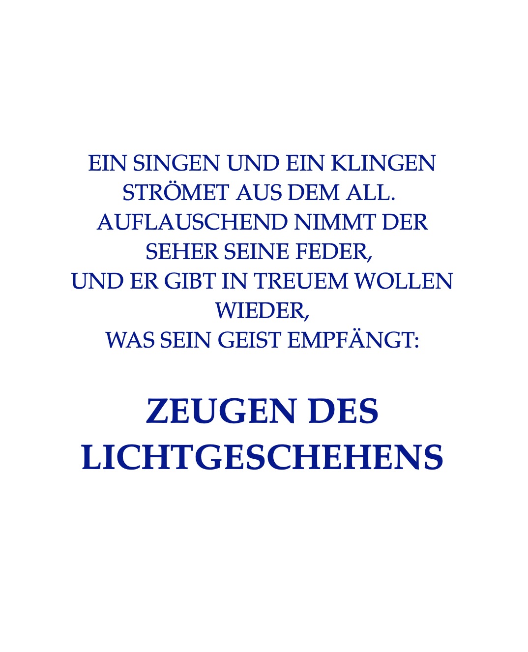 Zeugen des Lichtgeschehens E-Book